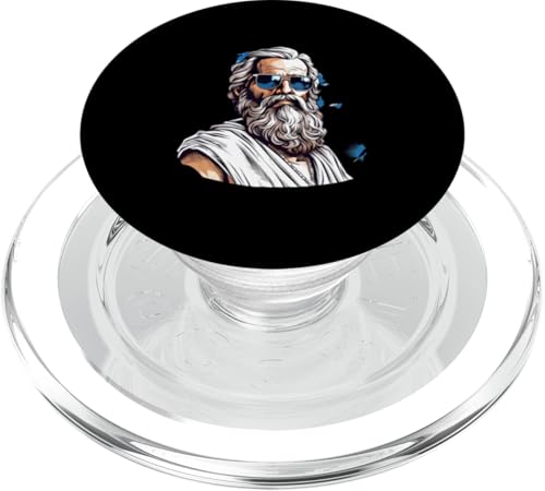 Herodot mit Sonnenbrille PopSockets PopGrip für MagSafe Herodot mit Sonnenbrille PopSockets PopGrip für MagSafe von Herodotus Art Style Designs For Historians