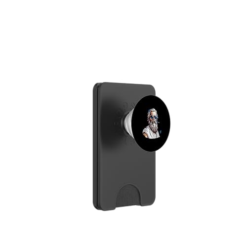 Herodot mit Sonnenbrille PopSockets PopWallet für MagSafe Herodot mit Sonnenbrille PopSockets PopWallet für MagSafe von Herodotus Art Style Designs For Historians