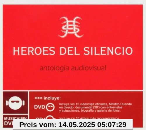 Antologia Audiovisual (CD+DVD) von Heroes Del Silencio
