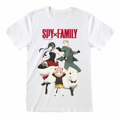 Heroes Inc Spy x Family T-Shirt Family (M), SXF06128TSWM von Heroes Inc.