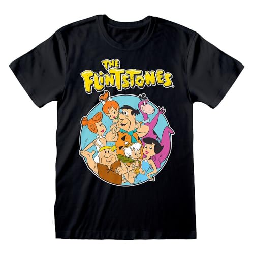 Heroes Inc. The Flintstones - Familienkreis, Schwarz von Heroes Inc.