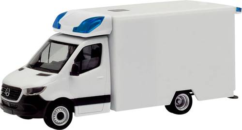 Herpa 013826 H0 Einsatzfahrzeug Modell Mercedes Benz Sprinter 18 Fahrtec RTW (neuer Aufbau), weiß von Herpa