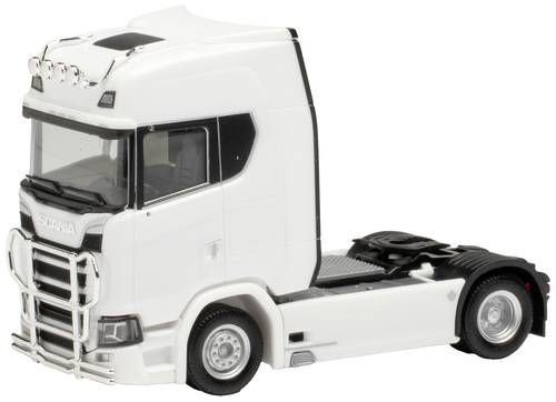 Herpa 310116-004 H0 LKW Modell Scania CS 20 Hochdach Zugmaschine mit Lampenbügel und Rammschutz von Herpa