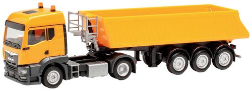 Herpa 314589 H0 LKW Modell MAN TGS TM Schmitz Kipp-Sattelzug von Herpa