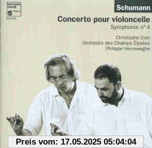 Schumann: Konzert für Violoncellound Orchester Herr Schumann: Konzert für Violoncellound Orchester Herr von Herreweghe