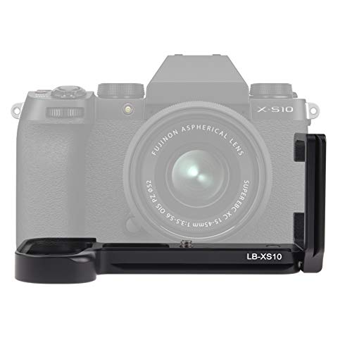 Aluminium QR Quick Release L Bracket Platte Halterung Handgriff für FUJIFILM X-S10 Systemkamera Aluminium QR Quick Release L Bracket Platte Halterung Handgriff für FUJIFILM X-S10 Systemkamera von Hersmay