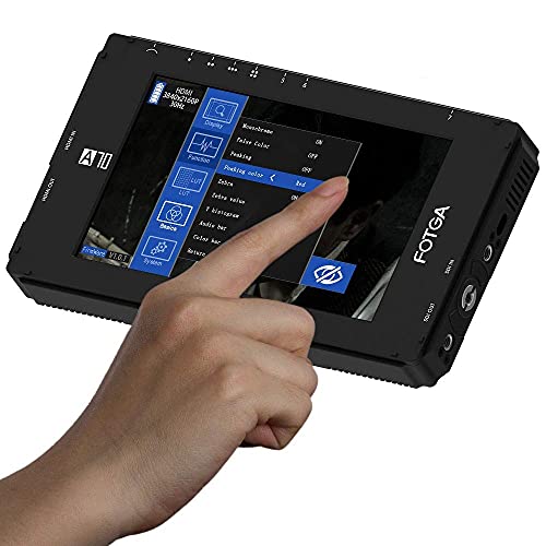 Fotga DP500IIIS A70T 7-Zoll Videokamera Feldmonitor Touchscreen FHD IPS 1920x1080, 4K-HDMI-Eingang/Ausgang, Dual NP-F Batterieplatte für spiegellose DSLR Cinema Camcorder Kamera von Hersmay