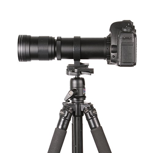 Hersmay 420-800 mm F/8.3-16 Teleobjektiv Zoomobjektiv Manueller Fokus Super-Teleobjektiv für Pentax K K2000 K1000 K200D K-500 K100D K-50 K-30 K-20D K-7 K-5 K-5II K-5IIs K-3II K-3 K-S2 K-S1 K-r K-x K-m von Hersmay