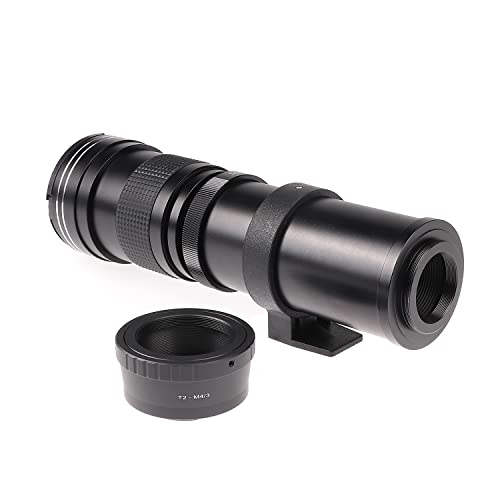 Hersmay 420-800 mm F/8.3-16 Teleobjektiv Zoomobjektiv Manueller Fokus Superteleobjektiv AF Mount für Sony A900 A850 A700 A580 A550 A560 A500 A450 A380 A350 A290 A230 A100 A77 A99 A65 A57 A53 A37 A33 von Hersmay