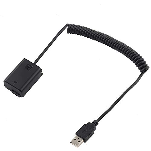 Hersmay 5V 2A USB Netzteil mit NP-FW50 Dummy Akku AC-PW20 für Sony NEX-3/5/6/7 Serie A7 A7II A7R A7S A7RII A7SII A33 A37 A35 A6000 A6100 A6300 A6400 A6500 Batterie Adapter Hersmay 5V 2A USB Netzteil mit NP-FW50 Dummy Akku AC-PW20 für Sony NEX-3/5/6/7 Serie A7 A7II A7R A7S A7RII A7SII A33 A37 A35 A6000 A6100 A6300 A6400 A6500 Batterie Adapter von Hersmay