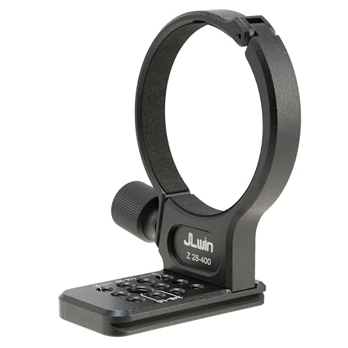 Hersmay 70 mm Metall-Objektivmanschette Stativschelle für NIKKOR Z 28–400 mm f/4–8 VR spiegelloses Objektivstativ, Halsband, Kameralinse, Stativringadapter von Hersmay