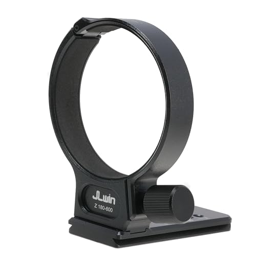 Hersmay 80 mm Stativschelle Tripod Mount Ring für Nikkor Z 180–600 mm f/5.6–6.3 VR Objektivstativ, Halsband, Kameralinse, Stativringadapter von Hersmay