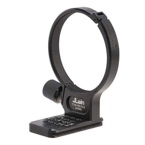 Hersmay 80mm Metall Objektiv Stativschelle für Tamron 70-180 f2.8 Di III VXD A056 Objektiv eingebautes Arca Swiss Schnellwechselplatte von Hersmay
