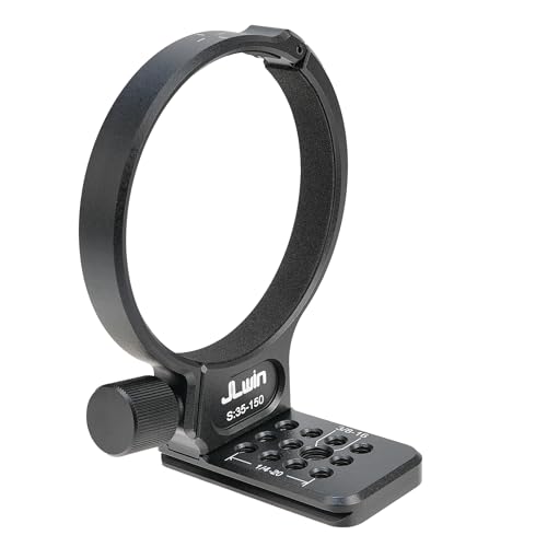 Hersmay 86 mm Metall-Stativ-Kragen-Halterungsring für Samyang 35–150 mm F2-2,8 Objektiv, Unterseite mit 1/4 Zoll & 3/8 Zoll Gewinde Schraubbefestigung Schwalbenschwanzrille Schnellwechselplatte für Hersmay 86 mm Metall-Stativ-Kragen-Halterungsring für Samyang 35–150 mm F2-2,8 Objektiv, Unterseite mit 1/4 Zoll & 3/8 Zoll Gewinde Schraubbefestigung Schwalbenschwanzrille Schnellwechselplatte für von Hersmay