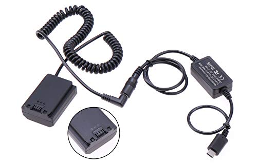 Hersmay 8V 3A PD/Typ-C Netzteil Kabel bis DC5521 Männlich zum NP-FZ100 Dummy Akku für Sony A9, Alpha 9, Alpha A7 III, A7R III, A7R IV,A7R4,Alpha A9 II,Alpha 9R, A9R, Alpha 9S Kameras Hersmay 8V 3A PD/Typ-C Netzteil Kabel bis DC5521 Männlich zum NP-FZ100 Dummy Akku für Sony A9, Alpha 9, Alpha A7 III, A7R III, A7R IV,A7R4,Alpha A9 II,Alpha 9R, A9R, Alpha 9S Kameras von Hersmay