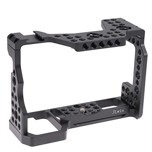 Hersmay A7III A9 Cage, Aluminium DSLR Kamerakäfig Kamera Cage für Sony A9 A7RIII A7III A7M3 von Hersmay