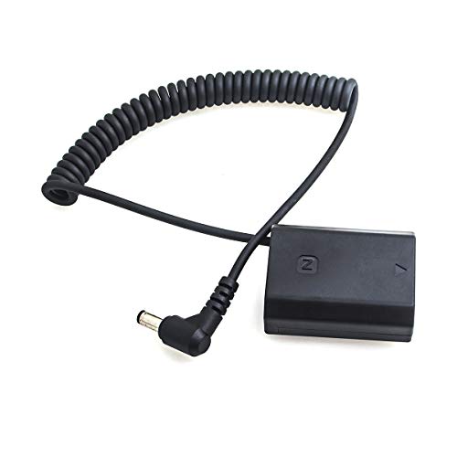 Hersmay Ausziehbarer Stromkabeladapter für DC-Stecker auf dekodierten DC-Koppler Dummy Akku NP-FZ100 Batterie für Sony A1 A7C A7III A7RIII A7SIII A7RM4 A7RIV A9 II A6600 FX3 Kamera Hersmay Ausziehbarer Stromkabeladapter für DC-Stecker auf dekodierten DC-Koppler Dummy Akku NP-FZ100 Batterie für Sony A1 A7C A7III A7RIII A7SIII A7RM4 A7RIV A9 II A6600 FX3 Kamera von Hersmay