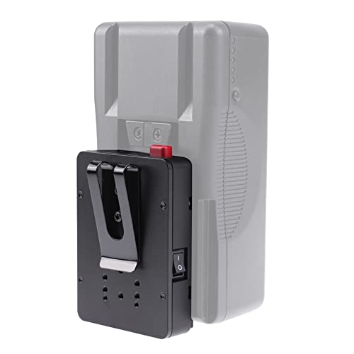 Hersmay D-Tap Mini V Mount Nano Akku Platte V-Lock im Taschenformat V-Mount Akku Netzteil Plattenadapter von Hersmay