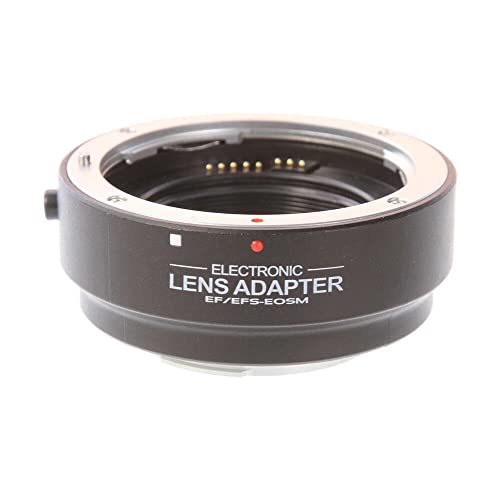 Hersmay EF-EOS M Autofokus Elektronischer automatischer Objektivadapter für Canon EF EF-S Objektiv auf EOS M EF-M Mount spiegelloses Kameragehäuse M1 M2 M3 M5 M6 M10 M50 M100 M200, M50 II, M6 II Hersmay EF-EOS M Autofokus Elektronischer automatischer Objektivadapter für Canon EF EF-S Objektiv auf EOS M EF-M Mount spiegelloses Kameragehäuse M1 M2 M3 M5 M6 M10 M50 M100 M200, M50 II, M6 II von Hersmay