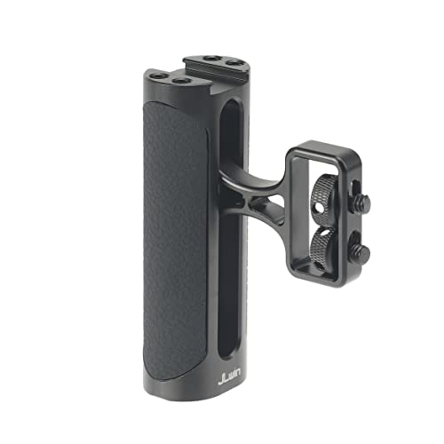 Hersmay Mini Side Handle Kamera Handgriff mit 1/4"-20 Schrauben Stabilisator mit ARRI-Style Mount Schraube & Cold Shoe Mount für DSLR spiegellose Video Kamera Käfig von Hersmay