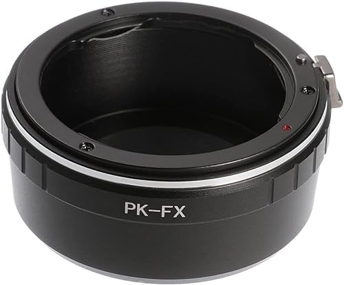Hersmay PK-FX Lens Mount Adapter für Pentax K Objektiv auf Fuji X Mount Kamera Für Fujifilm X-H1 X-E3 X-T10 X-T1 X-T2 X-T20 X-T30 X-T40 X-Pro1 X-Pro2 X-M1 X-A1 X-A2 X-A3 X-A5 X-A10 X-A20 Kamera von Hersmay