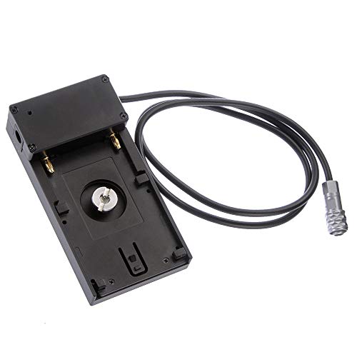 Hersmay Power Adapter Kabel NP-F970 Akku Platte für Blackmagic Pocket Cinema 4K/ 6K Kamera von BMPCC 4K 6K und die Sony NP-F970 F960 F770 F750 F570 F550 Batterie von Hersmay