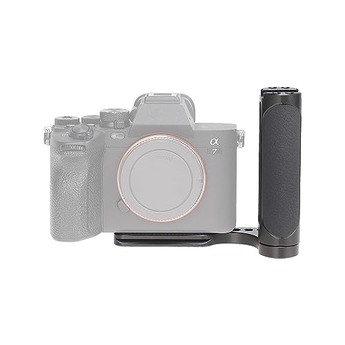 Hersmay Universal Kamera Seitengriff Hand Grip Halter Stabilizer mit Arca Schweizer Kamera Quick Release Platte für DSLR spiegellose Kamera von Hersmay