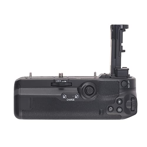 Hersmay Vertikaler R6/ R6II Batteriegriff für Canon EOS R5 R5C R6 R6 Mark II DSLR Kamera, Ersatz für Canon BG-R10 Batteriehalter für bis zu Zwei LP-E6 LP-E6NH LP-E6N Akkus Hersmay Vertikaler R6/ R6II Batteriegriff für Canon EOS R5 R5C R6 R6 Mark II DSLR Kamera, Ersatz für Canon BG-R10 Batteriehalter für bis zu Zwei LP-E6 LP-E6NH LP-E6N Akkus von Hersmay