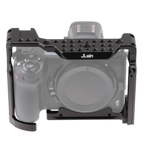 Z6 Z7 II Cage, Hersmay Aluminium DSLR Camera Cage Kamerakäfig für Nikon Z5/ Z6/ Z7/ Z6II/ Z7II Kamera Video Rig Z6 Z7 II Cage, Hersmay Aluminium DSLR Camera Cage Kamerakäfig für Nikon Z5/ Z6/ Z7/ Z6II/ Z7II Kamera Video Rig von Hersmay