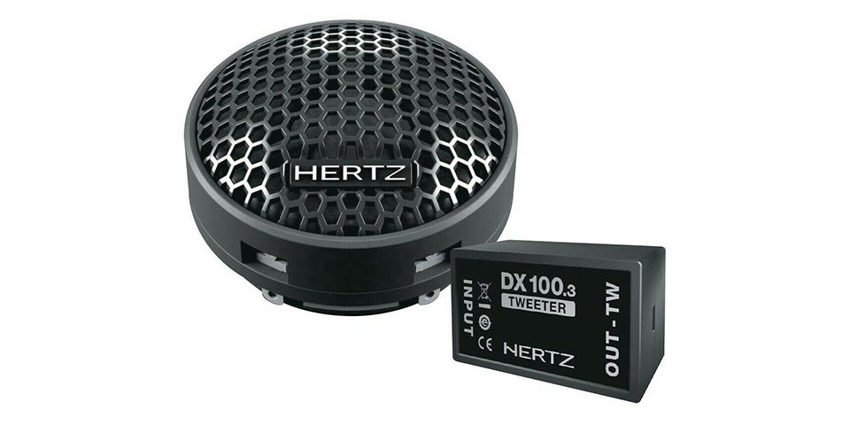 Hertz DT 24.3 Tweeter Hochtöner 80 Watt Auto-Lautsprecher von Hertz