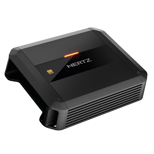 Hertz Dieci Power DP 2.200 – 2-Kanal-Class-AB-Verstärker, 2x130W RMS @ 2 Ohm, für Stereosysteme oder Mono-Subwooferbetrieb von Hertz