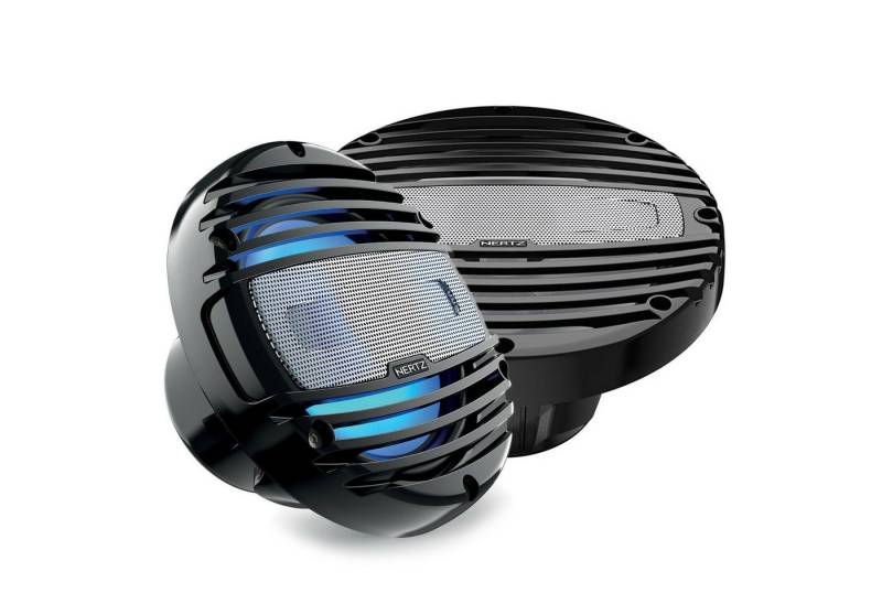 Hertz HMX 8-LD-C 20cm Lautsprecher schwarz mit LED-Beleuchtung Marine Auto-Lautsprecher (20 cm) von Hertz