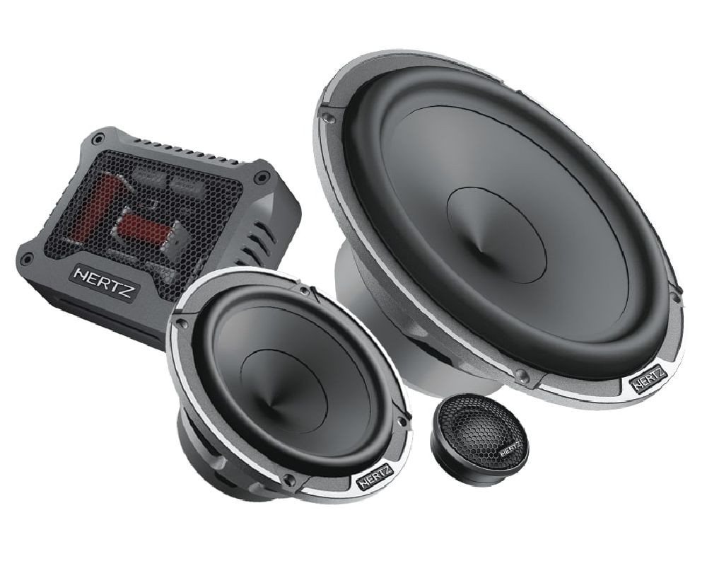 Hertz MPK 163.3 PRO 16,5cm 3-Wege Lautsprecher Komposystem Auto-Lautsprecher (150 W, Hertz MPK 163.3 PRO - 16,5cm 3-Wege Lautsprecher Komposystem) von Hertz