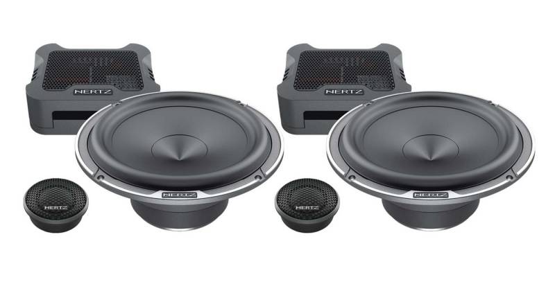 Hertz MPK 165.3 PRO 16,5cm 2-Wege Lautsprecher Komponentensystem Auto-Lautsprecher (Hertz MPK 165.3 PRO - 16,5cm Lautsprecher Komposystem) von Hertz