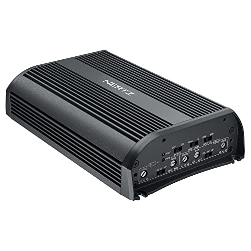 Hertz SP 4.900 – 4-Kanal-Verstärker für Auto und Motorrad, 4x250W @ 2 Ohm, tropentaugliches Design für extreme Einbaubedingungen von Hertz