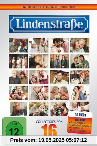 Die Lindenstraße - Das komplette 16. Jahr, Folgen 781-832 (Collector's Box, 10 Discs) von Herwig Fischer