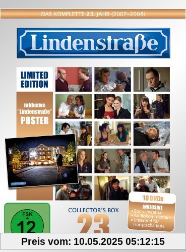 Die Lindenstraße - Das komplette 23. Jahr, Folgen 1145-1196 (Collector's Box Limited Edition,1 [10 DVDs] von Herwig Fischer