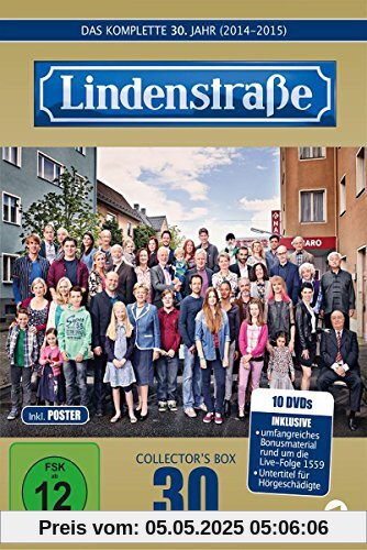 Die Lindenstraße - Das komplette 30. Jahr, Folgen 1509-1560 (Collector's Box Limited Edition,10 Discs) von Herwig Fischer