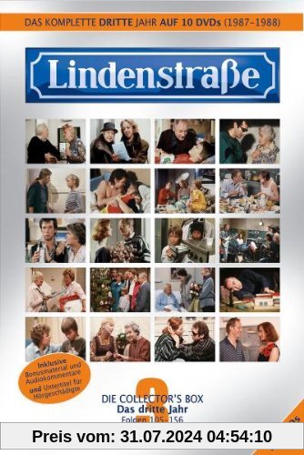 Lindenstraße - Das komplette 3. Jahr (Folge 105-156) (Collectors Box, 10 DVDs) von Herwig Fischer