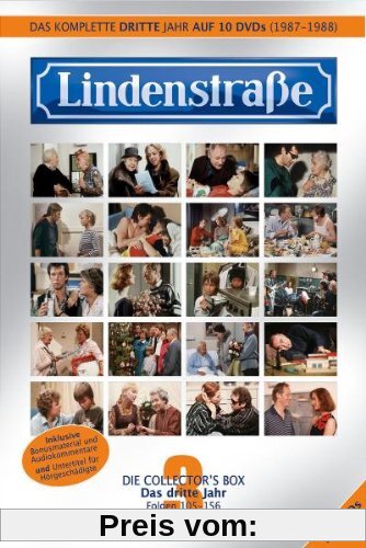 Lindenstraße - Das komplette 3. Jahr (Folge 105-156) (Collectors Box, 10 DVDs) von Herwig Fischer