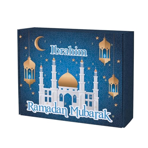 Herz & Heim® DIY Ramadan Kalender mit Wunschnamen (Moschee) von Herz & Heim