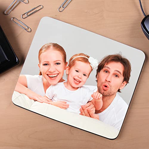 Herz & Heim® Personalisiertes Mousepad mit Wunschname oder Foto Foto von Herz & Heim