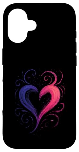Herz-symbol Kunst Romantik Liebe Kunstwerk Hülle für iPhone 16 Herz-symbol Kunst Romantik Liebe Kunstwerk Hülle für iPhone 16 von Herz