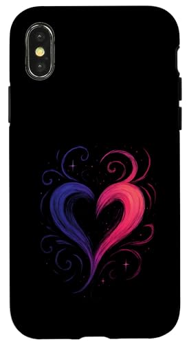 Herz-symbol Kunst Romantik Liebe Kunstwerk Hülle für iPhone X/XS Herz-symbol Kunst Romantik Liebe Kunstwerk Hülle für iPhone X/XS von Herz