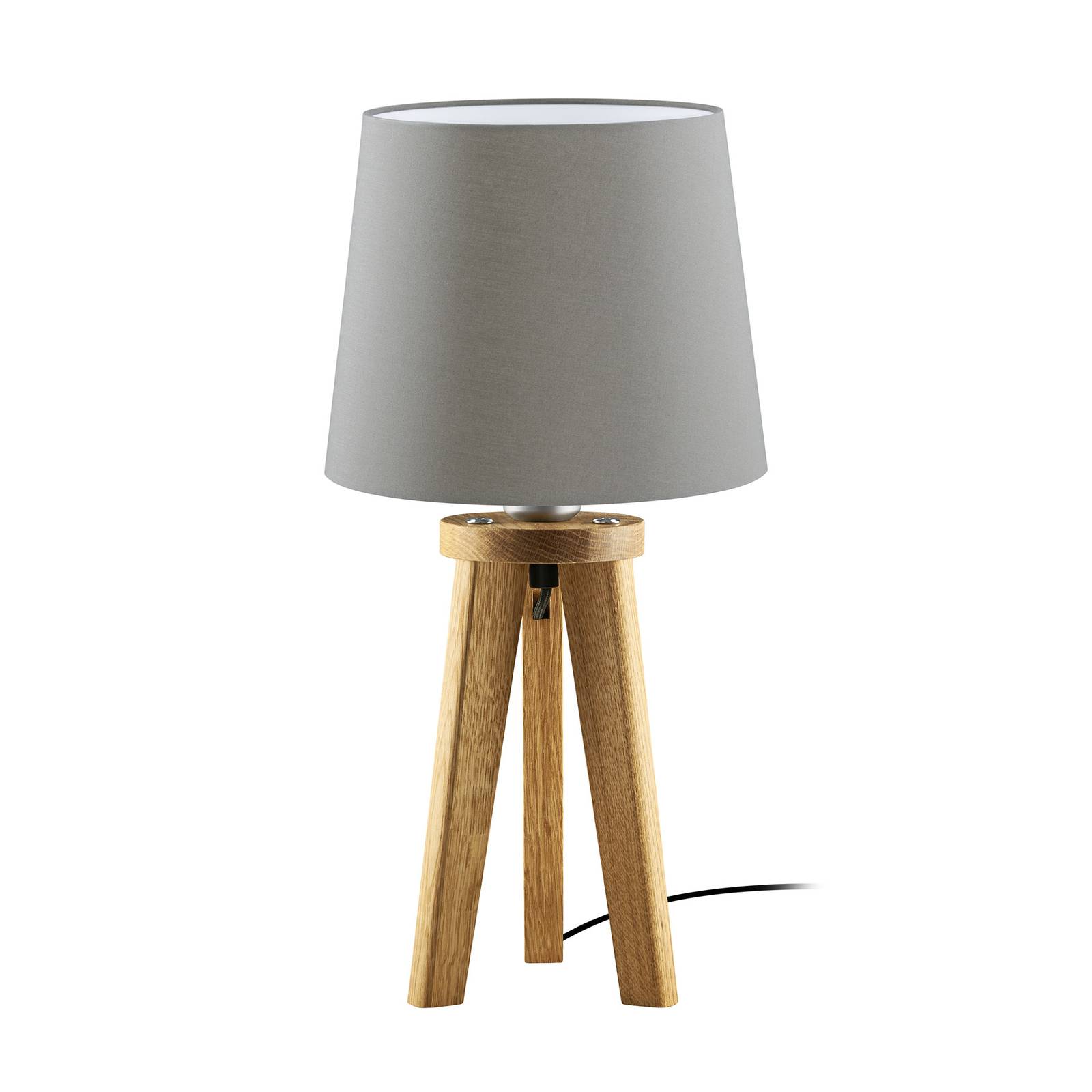 HerzBlut Elli Tischleuchte, asteiche geölt/taupe HerzBlut Elli Tischleuchte, asteiche geölt/taupe von HerzBlut