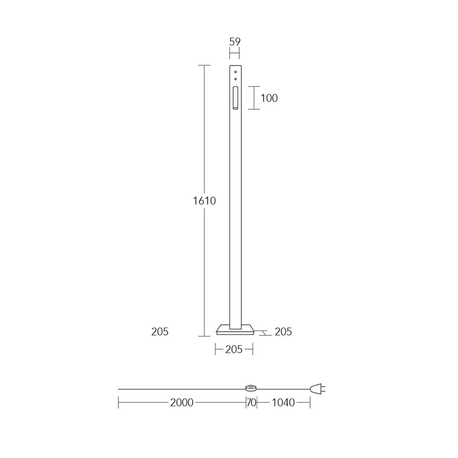 HerzBlut LED-Stehleuchte Leonora, Holz, Leselicht, dimmbar HerzBlut LED-Stehleuchte Leonora, Holz, Leselicht, dimmbar von HerzBlut