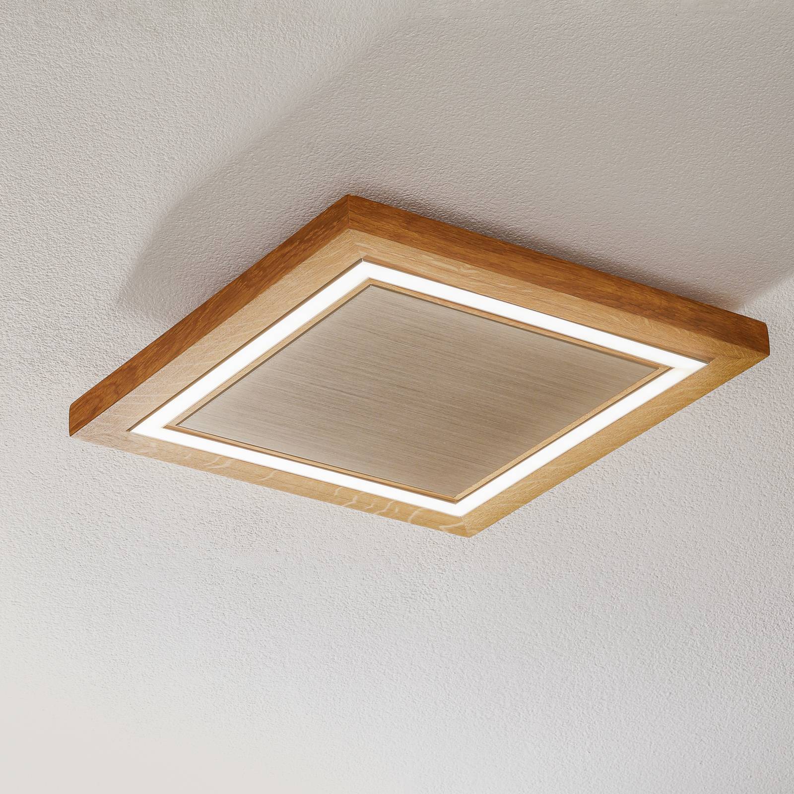 HerzBlut Otto O Deckenlampe Quadrat Eiche geölt HerzBlut Otto O Deckenlampe Quadrat Eiche geölt von HerzBlut
