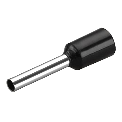Heschen 1000 Stück E1510 AWG 16/1,5 mm² Kupfer Crimpkabelschuhe Vinyl Isoliert Schwarz Heschen 1000 Stück E1510 AWG 16/1,5 mm² Kupfer Crimpkabelschuhe Vinyl Isoliert Schwarz von Heschen