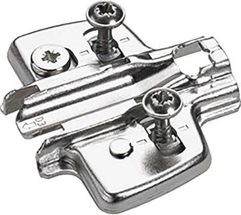 Hettich Kreuzplatte STA vern.D=0,0mm D.5x7,5mm m.Pilotz.u.Spez.-Schr. 9075065 von Hettich