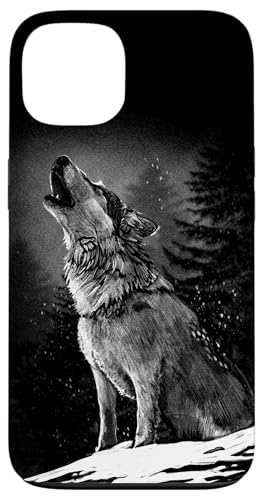 Hülle für iPhone 13 Handyhülle Wolf heult Heulender Wolfsmotiv Handyhüllen Hülle für iPhone 13 Handyhülle Wolf heult Heulender Wolfsmotiv Handyhüllen von Heulender Wolf heult heulen cooles Tier